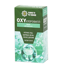 «OXYхлорофилл» - оксихлорофилл эликсир для полости рта